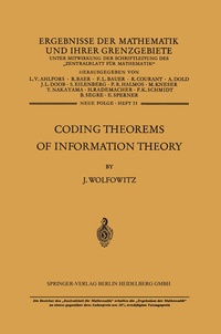 Abbildung von: Coding Theorems of Information Theory - Springer