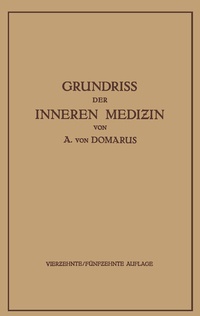 Abbildung von: Grundriss der Inneren Medizin - Springer