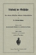 Cover: Brandenburgische Geschichte bis zu Friedrich dem Grossen - Springer