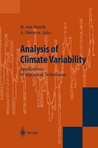 Enlarge image Cover: Analysis of Climate Variability - Springer