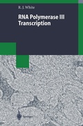 Cover: RNA Polymerase III Transcription - Springer