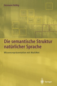 Abbildung von: Die semantische Struktur natürlicher Sprache - Springer
