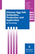 Cover: Chicken Egg Yolk Antibodies, Production and Application - Springer