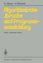 Cover: Algorithmische Sprache und Programmentwicklung - Springer