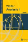 Cover: Analysis 1 - Springer