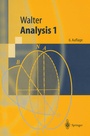 Cover: Analysis 1 - Springer