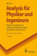Cover: Analysis f&uuml;r Physiker und Ingenieure - Springer