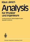 Cover: Analysis f&uuml;r Physiker und Ingenieure - Springer