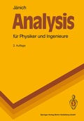 Cover: Analysis f&uuml;r Physiker und Ingenieure - Springer