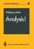 Cover: Analysis I - Springer