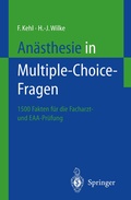 Cover: An&auml;sthesie in Multiple-Choice-Fragen - Springer