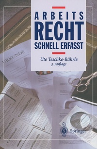 Abbildung von: Arbeitsrecht - Schnell erfasst - Springer
