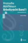 Cover: Arbeitsrecht Band 1 - Springer