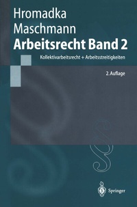 Abbildung von: Arbeitsrecht - Springer