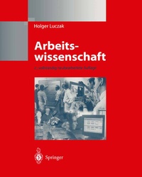 Abbildung von: Arbeitswissenschaft - Springer