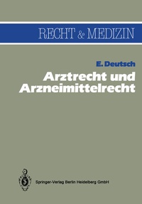 Abbildung von: Arztrecht und Arzneimittelrecht - Springer