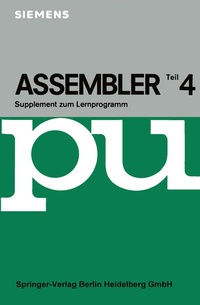 Enlarge image Cover: Assembler IV - Springer