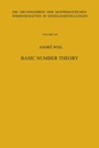 Cover: Basic Number Theory. - Springer