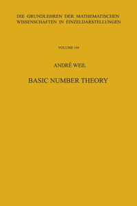 Enlarge image Cover: Basic Number Theory. - Springer