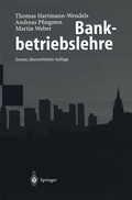 Cover: Bankbetriebslehre - Springer
