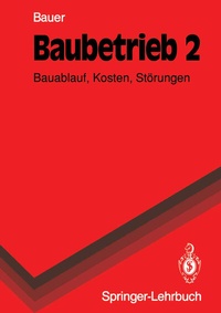 Abbildung von: Baubetrieb 2 - Springer