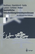 Cover: Betriebliche Entscheidungsinterdependenzen - Springer