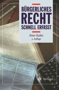 Abbildung von: Bürgerliches Recht - Springer