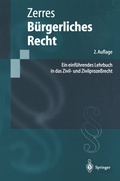 Cover: B&uuml;rgerliches Recht - Springer