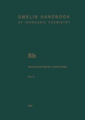 Cover: Sb Organoantimony Compounds - Springer