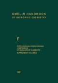 Cover: F Perfluorohalogenoorgano Compounds of Main Group Elements - Springer
