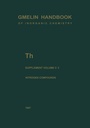 Cover: Th Thorium - Springer