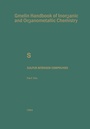 Cover: Sulfur-Nitrogen Compounds - Springer