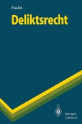 Cover: Deliktsrecht - Springer