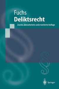 Enlarge image Cover: Deliktsrecht - Springer