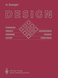 Enlarge image Cover: Design technischer Produkte, Programme und Systeme - Springer