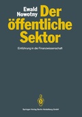 Cover: Der &ouml;ffentliche Sektor - Springer