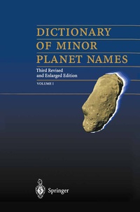 Abbildung von: Dictionary of Minor Planet Names - Springer