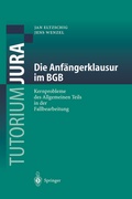 Cover: Die Anf&auml;ngerklausur im BGB - Springer