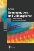 Cover: Dokumentations- und Ordnungslehre - Springer