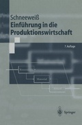 Cover: Einf&uuml;hrung in die Produktionswirtschaft - Springer