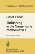 Cover: Einf&uuml;hrung in die Numerische Mathematik I - Springer