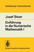 Cover: Einf&uuml;hrung in die Numerische Mathematik I - Springer