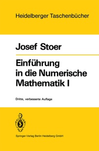 Abbildung von: Einführung in die Numerische Mathematik I - Springer