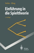 Cover: Einf&uuml;hrung in die Spieltheorie - Springer