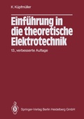 Cover: Einf&uuml;hrung in die theoretische Elektrotechnik - Springer