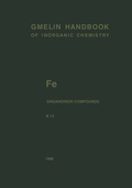 Cover: Fe Organoiron Compounds Part B13 - Springer