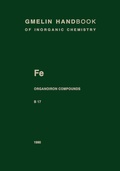 Cover: Fe Organoiron Compounds - Springer