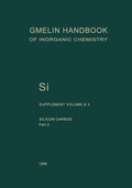 Cover: Si Silicon - Springer