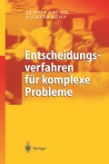 Cover: Entscheidungsverfahren f&uuml;r komplexe Probleme - Springer
