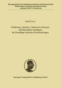 Cover: Erfahrung, Intuition, Diskursives Denken und K&uuml;nstliche Intelligenz als Grundlage &auml;rztlicher Entscheidungen - Springer